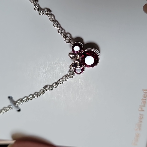 Disney Minnie Mouse Necklace Disney Minnie Mouse Necklace Disney Minnie Mouse Ne - Picture 15 of 17